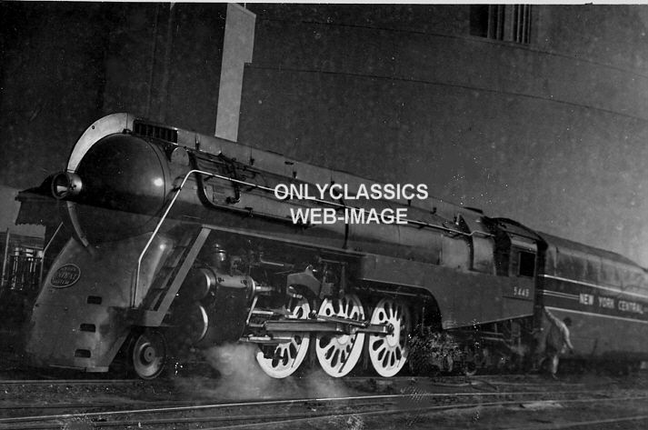 ART DECO TRAIN NEW YORK CENTRAL NYC 5449 RAILROAD PHOTO  