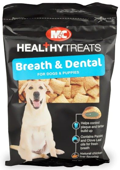 Breath & Dental Care Treats for DOGS & PUPPIES (2.4 oz.)  