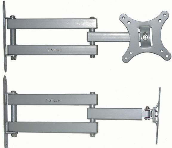 ARTICULATING 15 24 ARM LCD FLAT TV MONITOR WALL MOUNT S  