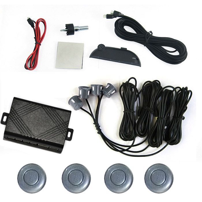 Car LED Parking Gray Sensor Reversing Radar Detector  