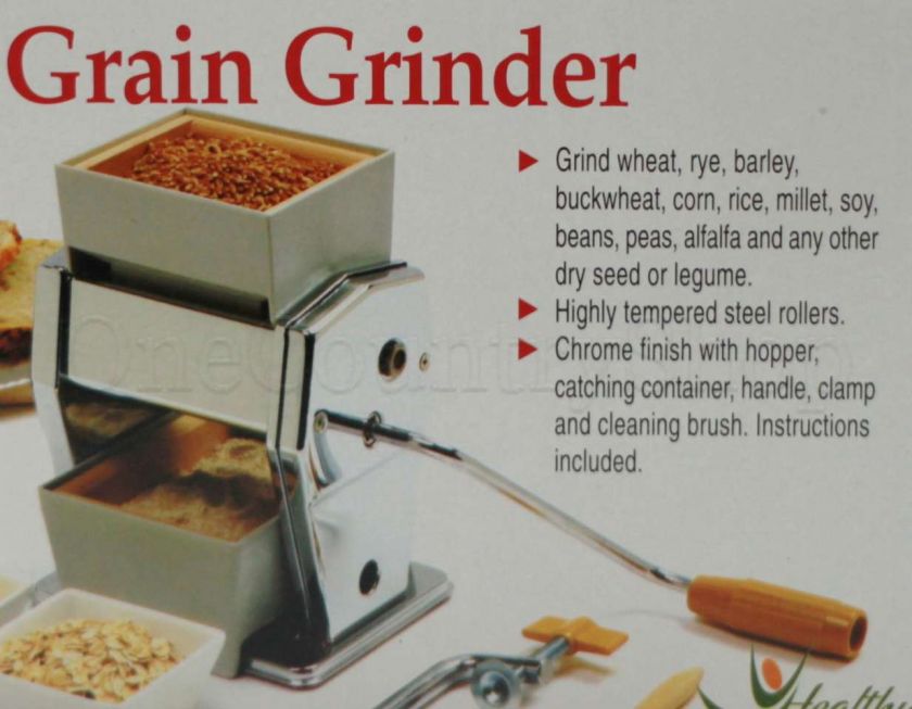   manufacturer s packaging grind wheat rye barley soy and other dry