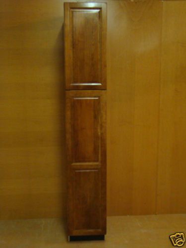 Kraftmaid Cherry Kitchen / Bathroom Pantry Cabinet 15w  