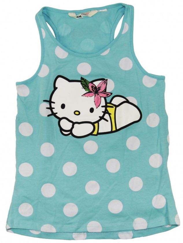 Infant/Toddler Girls Hello Kitty “Beach Daze” Blue Tank Top/T 