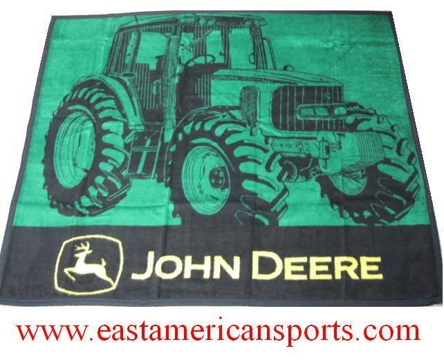 John Deere 50 x 60 Fleece Throw Blanket THICK Biederlack Tractor 