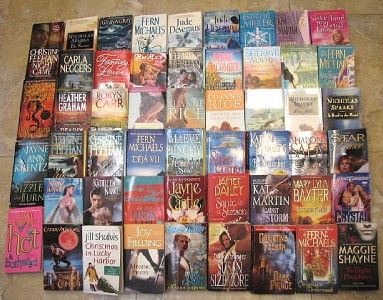 Romance Paranormal 52 PB Book Lot Fern Michaels Nicholas Sparks 