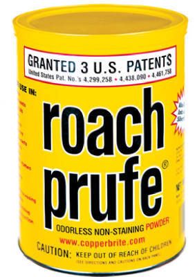 36) 1 lb ROACH PRUFE #1 BORIC ACID KILLER POWDER 041767000070  