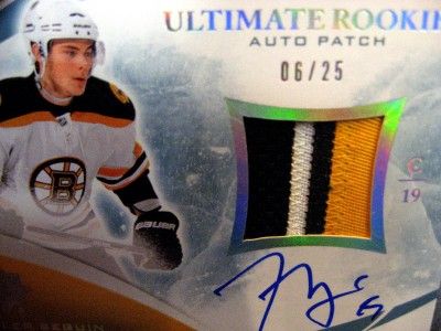 TYLER SEGUIN 2010 11 AUTO PATCH 6/25 RC ULTIMATE COLLECTION UD 3 COL 