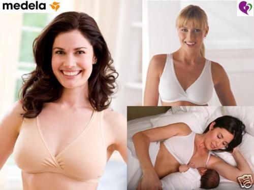 NEW MEDELA NIGHT NURSING SLEEP BRA ALL COLOR SIZE  