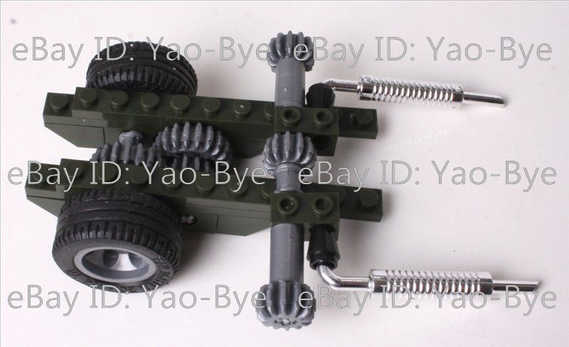   WAR II 2 CAMOUFLAGE & BOMBER CHILDRENS KIDS BUILDING TOY GIFT  