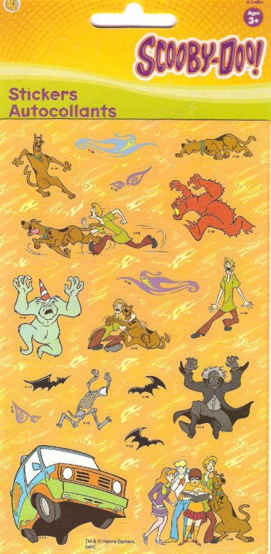 Sandylion SCOOBY DOO MONSTER *2 Maxi Sheets*  