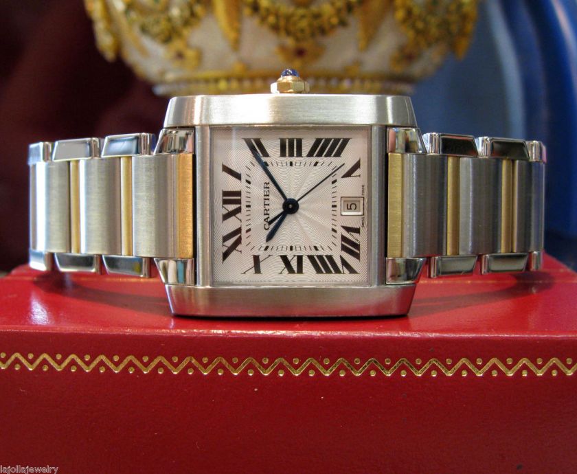 MENS CARTIER TANK FRANCAISE WATCH