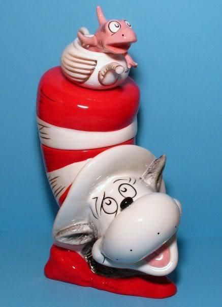 Vandor Dr. Seuss CAT IN THE HAT Limited Cookie Jar  