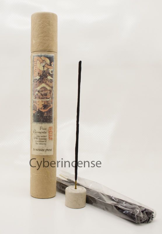   Elements Incense Sticks   24 per Tube   with a Ceramic Holder  