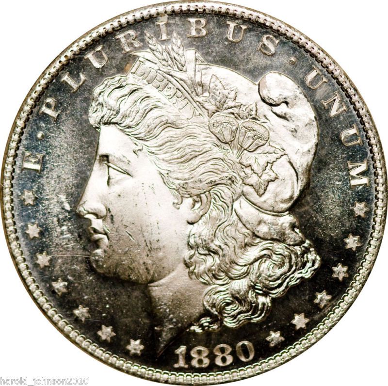 1880 S Silver $1 Morgan Dollar MS 65* NGC Certified  
