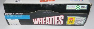 WHEATIES NBA CHAMPIONS CHICAGO BULLS 1992 FULL BOX  