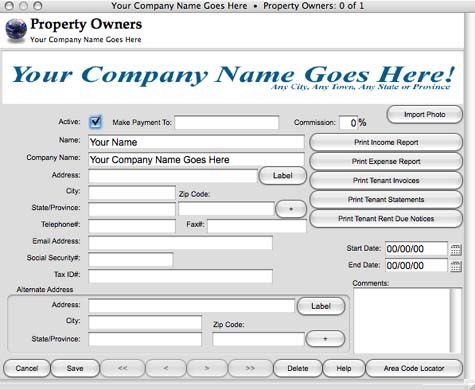 Landlord Report   Rental Property Management Software  