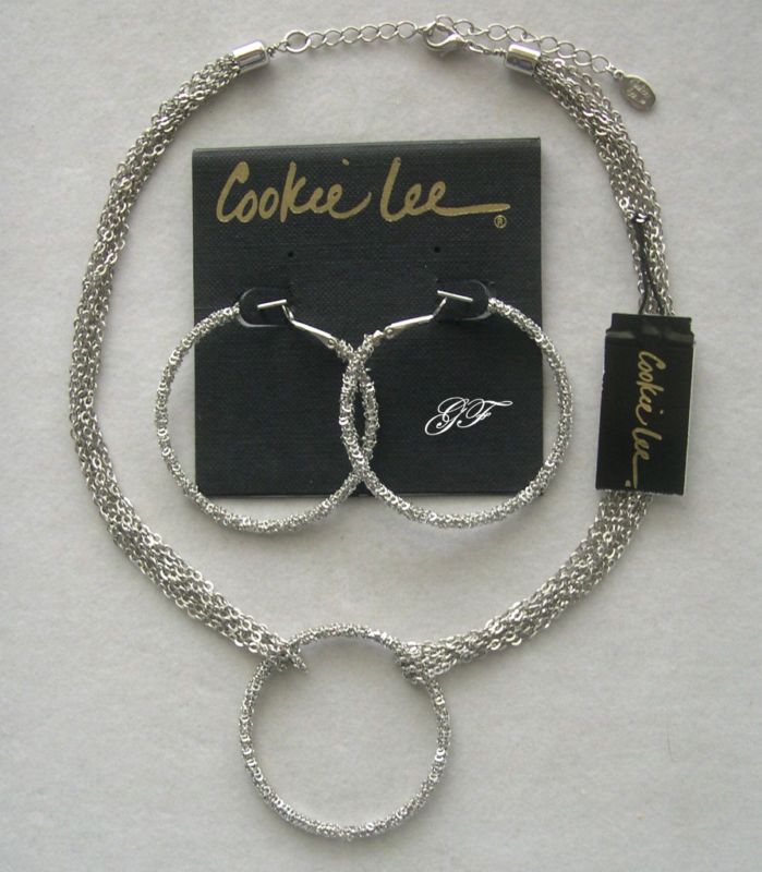 Cookie Lee Threaded Chain Jewelry   NWT $20 34 RT  