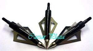 15 3 Blade Broadhead For 150lb Crossbow Bolt Arrow Dart  