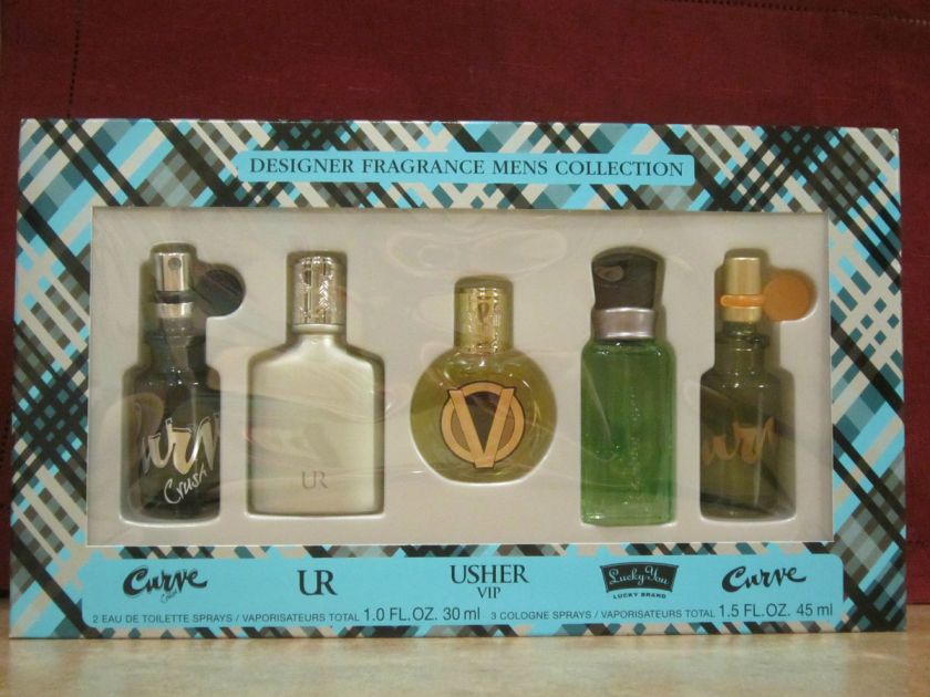 DESIGNER FRAGRANCE MENS COLLECTION   5 SPRAYS TOTAL   SEE DETAILS 