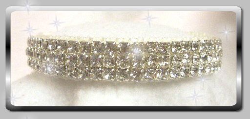 LOVE YOU BABE~ Rhinestone Dog Collar 3XL #458  