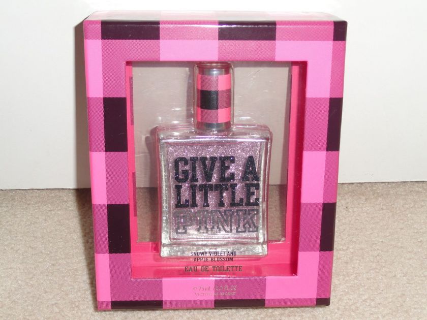 VICTORIAS SECRET PINK EAU DE TOILETTE FRAGRANCE   GIVE A LITTLE   2.5 