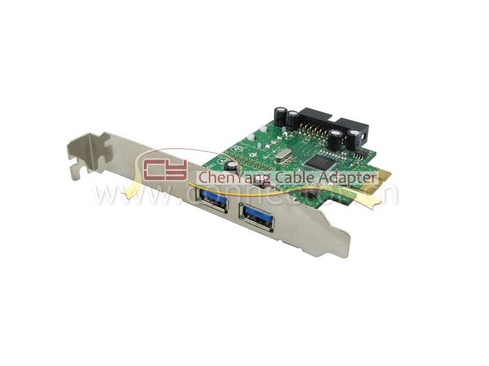   PCI E card & 2 Ports Front Panel   20Pin for 3.5 Floppy Bay  