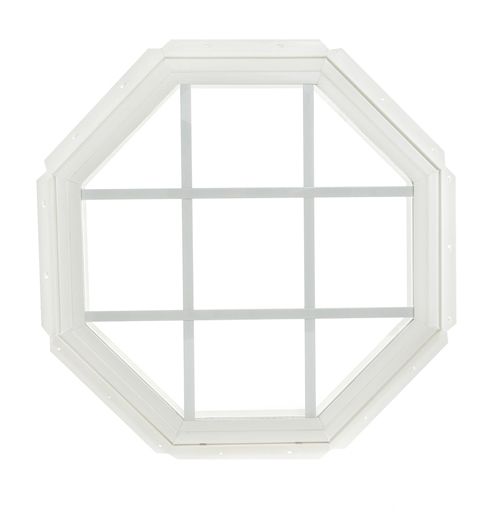   Window, 22 in x 22 in., White with Dual Pane Insulated Glass and Grids