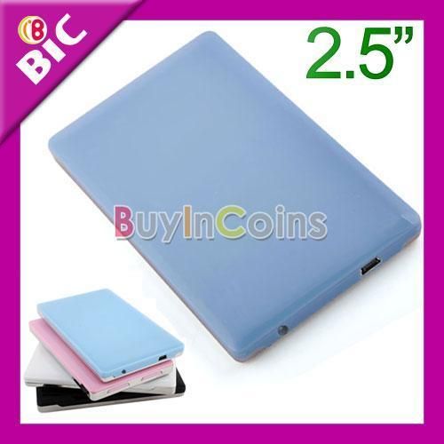 USB 2.0 2.5 SATA Hard Disk Drive HDD Enclosure Case #4  