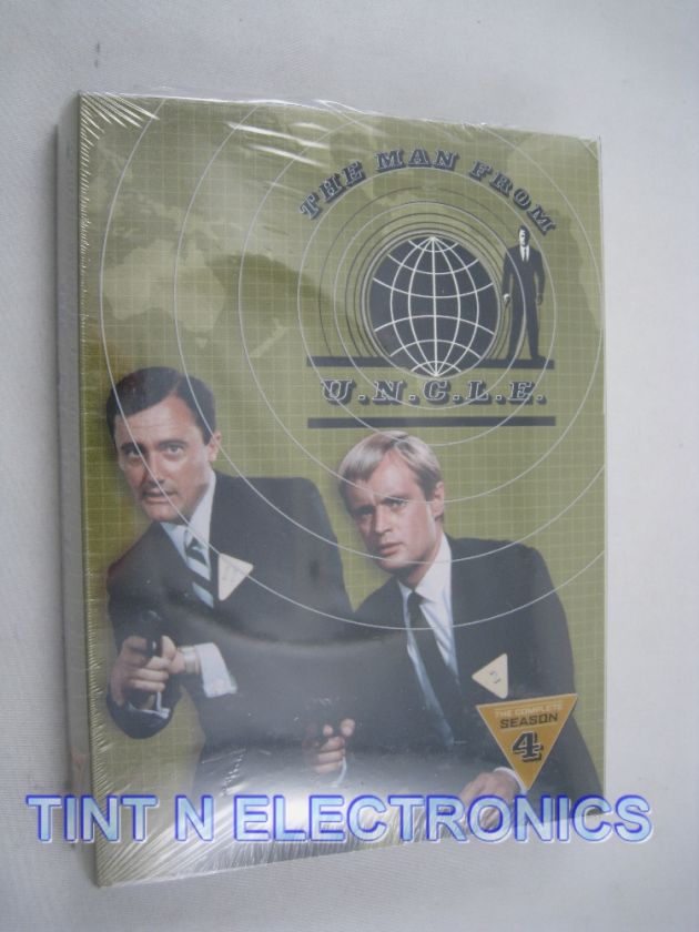 THE MAN FROM U.N.C.L.E. SEASON 4 DVD SET UNCLE NEW  