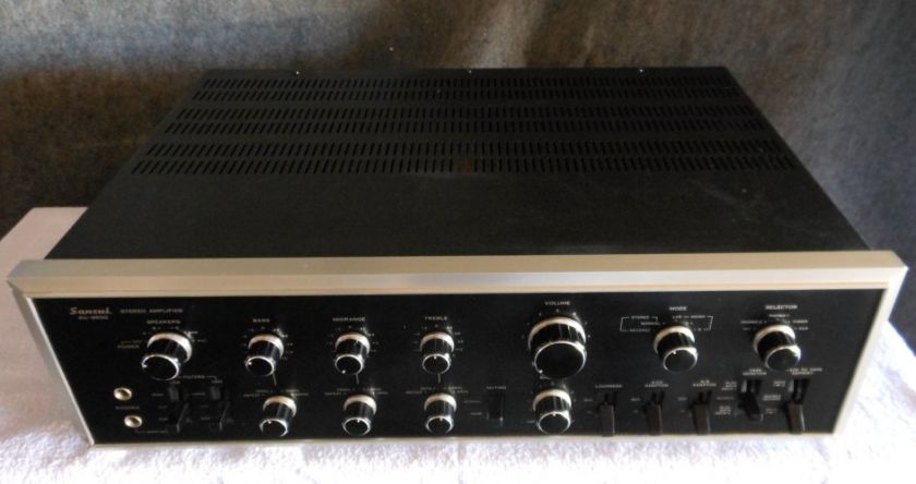 Sansui AU 9500 Vintage Integrated Amp   Great Condition  