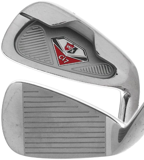 WILSON STAFF CI7 IRONS 4 PW & GW (8PC) PROFORCE V2 UST GRAPHITE STIFF 