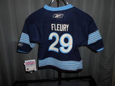   Fleury #29 Pittsburgh Penguins TODDLER 2T 4T Reebok Jersey 5BC  