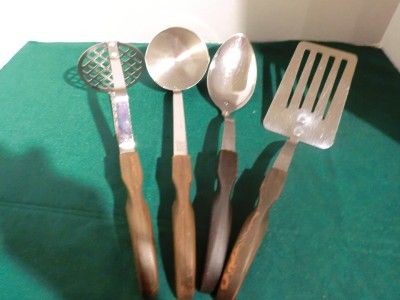 Vintage 4 Piece CUTCO KITCHEN UTENSILS #12, #14, #15 & #16  