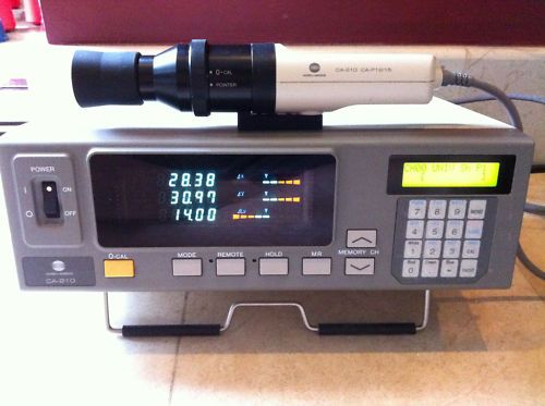 Konica Minolta CA 210 Color Analyzer With Probe  