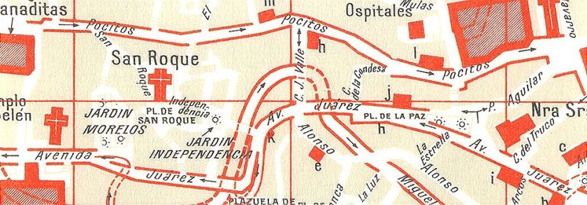 The image below shows an enlarged cross section from the centre of the 