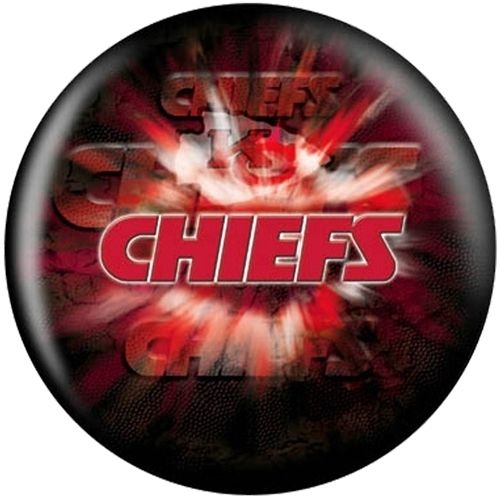 Brunswick NFL Kanas City Chiefs Viz a ball Bowling 8 #  