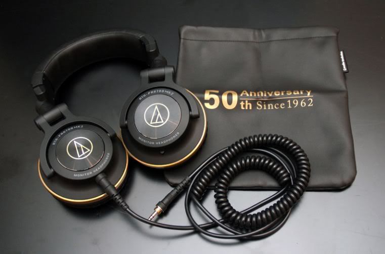 Audio Technica DJ Headphones 50th Anniversary model ATH PRO700MK2ANV 