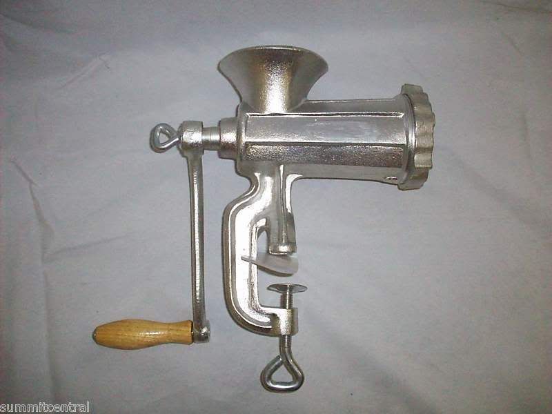 New Rand Manual Meat Grinder #10 Sausage Stuffer  