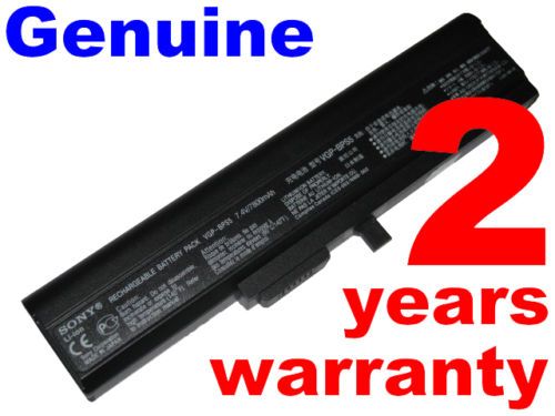 Genuine 6 Cell Battery Sony VGP BPS5 VGP BPL5 VGP BPS5A  