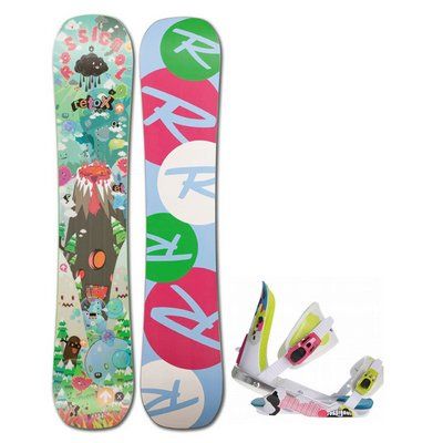 Rossignol Retox Amptek 150 Mens Snowboard + Rossignol Cobra V2 