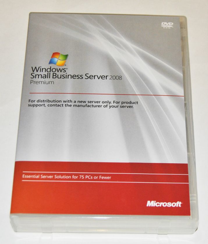 Microsoft Windows Small Business Server 2008 PREMIUM Edition 5 CAL 