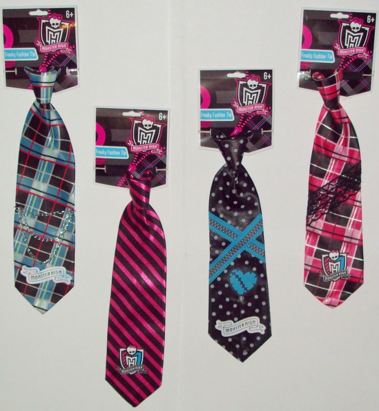 Monster High Neck TIE 10 Mini Elastic Costume Clothes Dress Up 