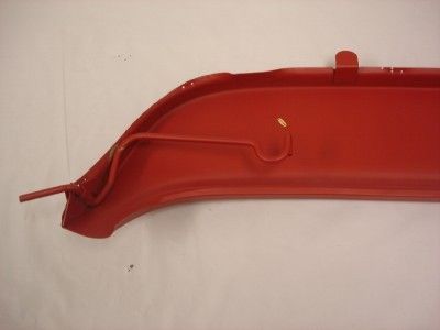 1955 1956 Ford Car Steel Fender Skirts Orange 55 56  