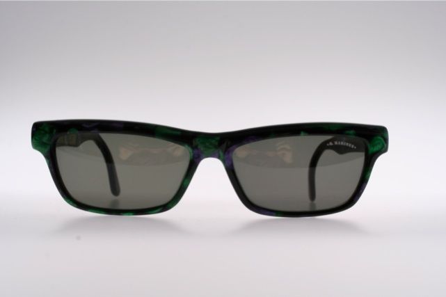 Pearly green purple O.MARINES Sunglasses /B6W  