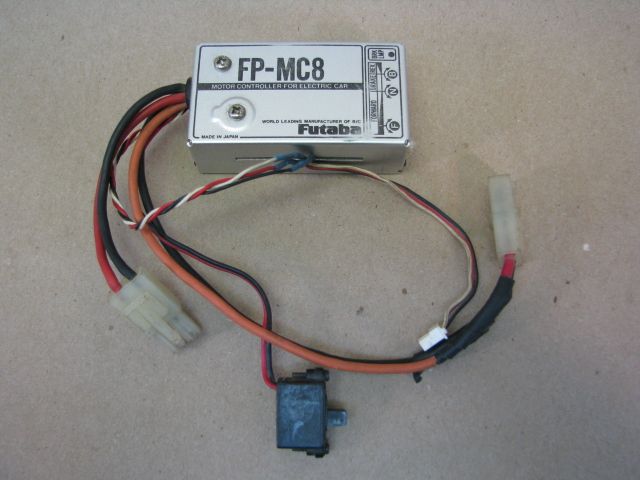 Vintage Futaba FP MC8 ESC Motor Speed Controller rare  