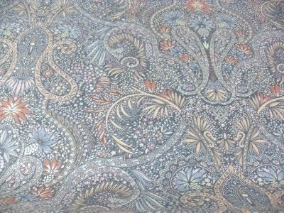 MOSAIC PAISLEY COTTON DRAPERY/QUILTING FABRIC new  