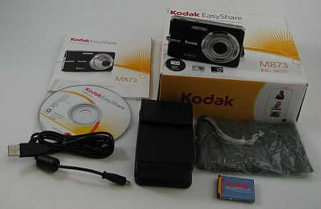 Kodak EasyShare M873 8.0 MP Digital Camera 3X Opt. Zoom MEGAPIXEL 