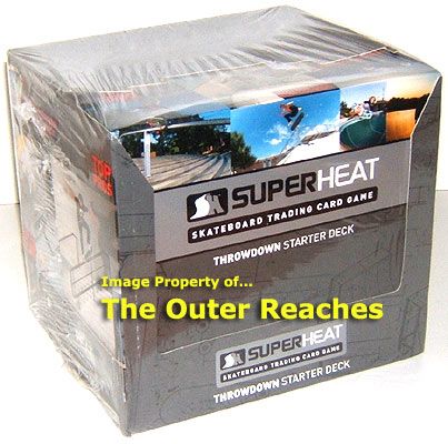 SUPER HEAT Skateboard Cards THROWDOWN STARTER DECK Box  