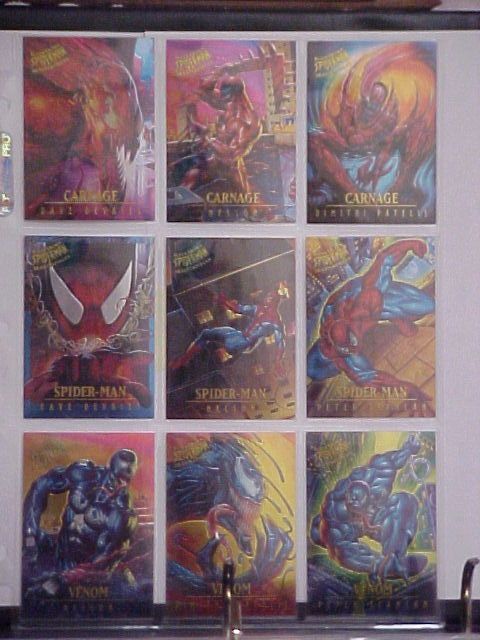 SPIDER MAN ULTRA COMPLETE CHROMIUM MASTERPIECE SET OF 9  