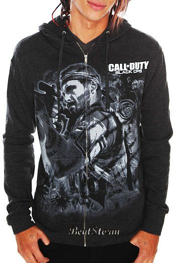 CALL OF DUTY BLACK OPS VIDEO GAME LOGO HOODIE Hoody Hooded Sweatshirt 